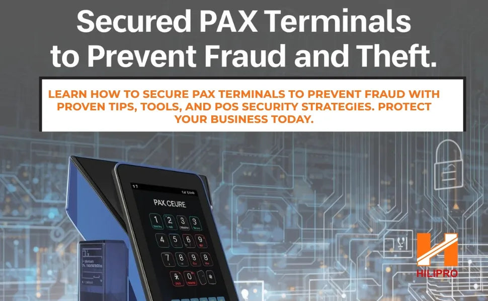 How to Secure PAX Terminals to Prevent Fraud and Theft?