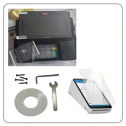 Hilipro Accessories for Complete Installation of POS stands for Ingenico, Verifone, PAX, Dejavoo, wall mounts and many more.