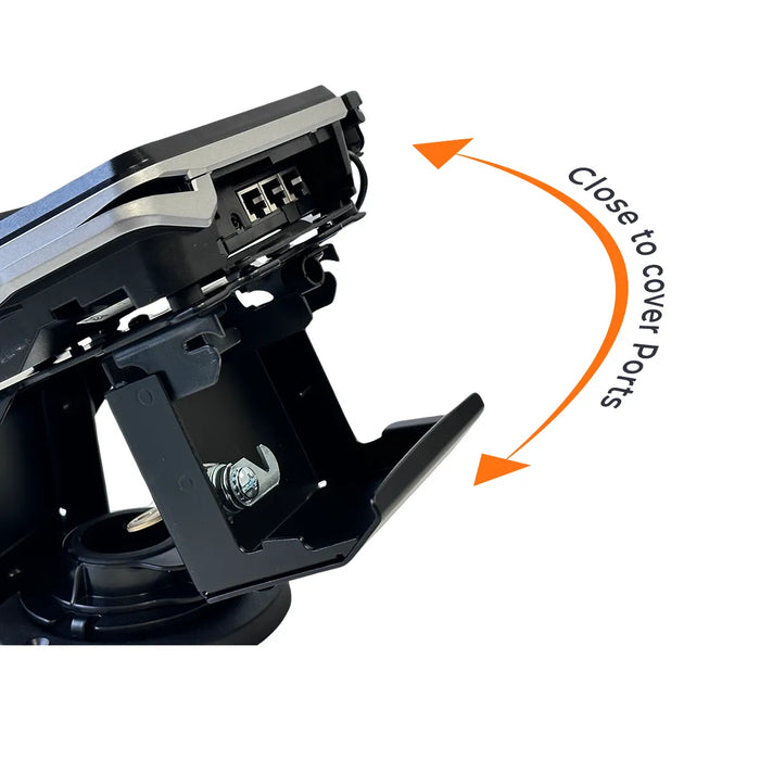 Metal Stand for Verifone MX915 - Locking with Port Blocking and Anti-Skimming