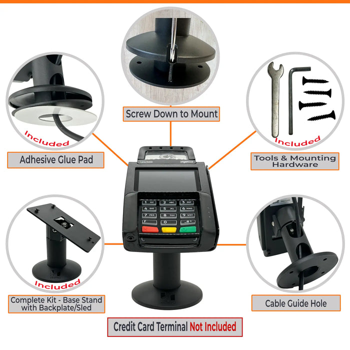 Hilipro V1 Swivel Stand for Pax Q30 and A30 - Swivels & Tilts - Complete kit - CLEARANCE SALE