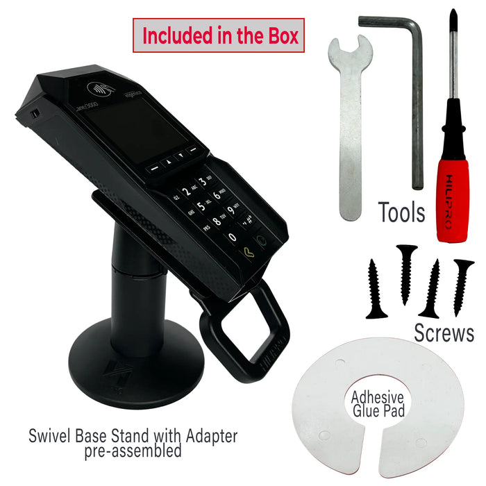 Hilipro POS stand, Ingenico POS stand, swivel POS mount, Ingenico Lane 3000 stand, Lane 3600 stand, Lane 5000 stand, Lane 7000 stand, Lane 8000 stand, Axium RX5000 stand, Desk 1500 stand, UPM complete mount, retail POS stand, Ingenico terminal stand, secure POS stand, POS swivel and tilt, retail checkout stand, Ingenico payment stand, adjustable POS stand, secure UPM mount, Ingenico Lane holder, POS terminal holder, sturdy POS mount, Ingenico RX5000 compatible, Hilipro secure stand, Lane 5000 compatible sta
