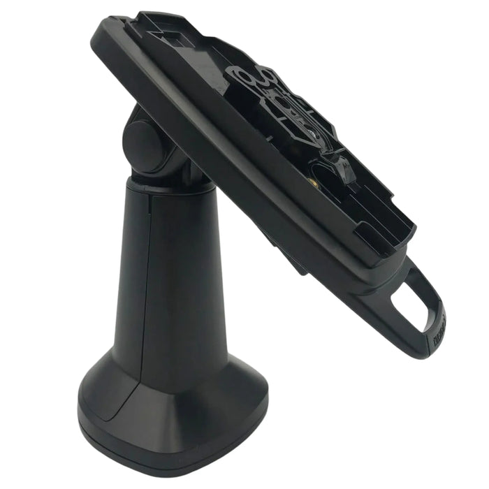 Tailwind Swivel Tall Stand, 7" POS stand, universal POS terminal mount, Verifone stand, Ingenico terminal stand, PAX stand, secure POS stand, swivel and tilt stand, latch and lock POS stand, adhesive mount stand, screw-down POS stand, signal-friendly POS mount, NFC compatible terminal stand, WiFi interference-free POS stand, flexible POS stand installation, cost-effective POS stand, accessible POS stand, retail terminal stand, Tailwind POS mounting solution, durable terminal stand, optional lock and tether.