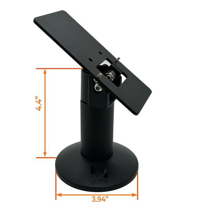 Hilipro V1 Swivel Stand for Verifone P200 & P400 - 360° Swivel & 50° Tilt - Complete POS Kit