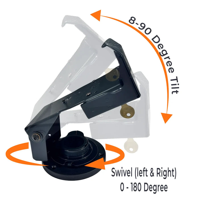 Metal Stand for Verifone MX915 - Locking with Port Blocking and Anti-Skimming