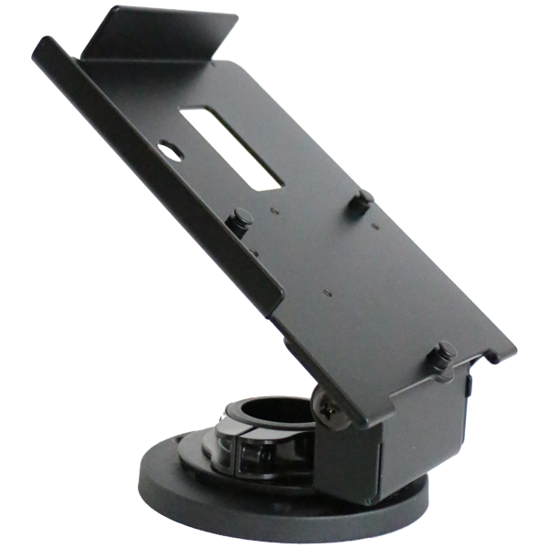 Compact Metal Stand for Ingenico ISC480 Metal Stand - Swivel 0-180 degree and tilts 0-90 degree - HILIPRO.COM