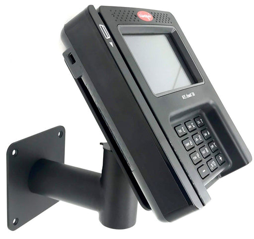 Hilipro Swivel Wall Mount for Ingenico ISC250, Ingenico ISC250 wall mount, durable metal wall mount, VESA compatible wall mount, flexible installation POS mount, cable management wall mount, adjustable terminal mount, Ingenico wall mount with cable management, retractable wall mount for POS, secure Ingenico ISC250 placement, retail POS wall mount, customizable terminal wall mount, interchangeable back plate wall mount, professional POS wall mount, wall mount for Ingenico terminals, Hilipro metal mount