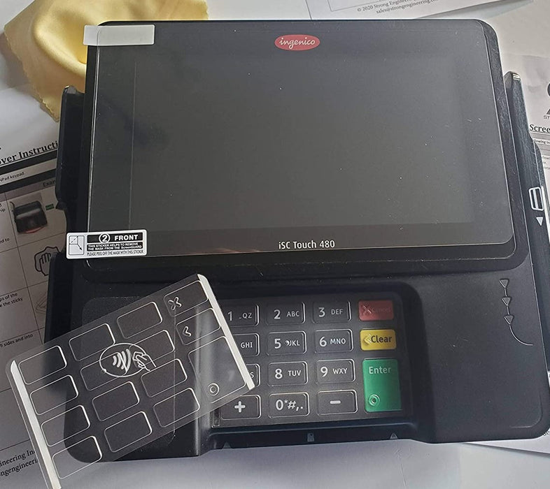 Protective Keypad Cover for Ingenico ISC250 & ISC480 Credit Card Termi