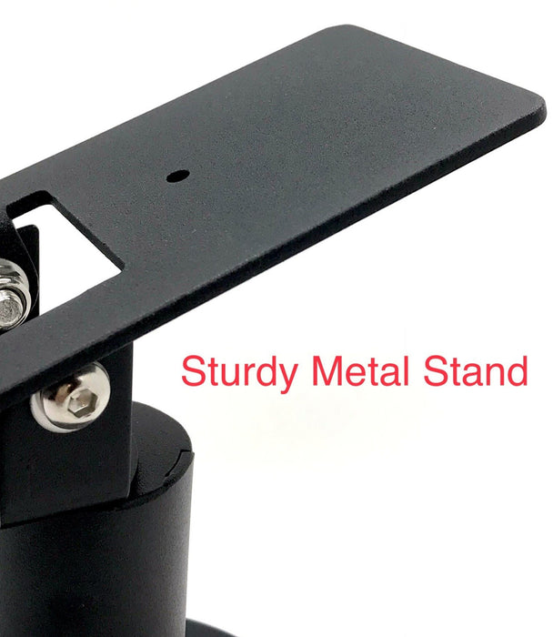 Hilipro heavy-duty metal stand, Verifone VX805 stand, Verifone VX820 stand, POS terminal mount, adjustable POS stand, swivel and tilt POS stand, flexible installation POS stand, durable POS stand, retail POS stand, secure terminal stand, high-traffic retail stand, cable management POS stand, interchangeable back plate stand, professional POS stand, sleek POS terminal holder, versatile POS mount, non-permanent installation stand, secure payment terminal stand, Hilipro POS solution.
