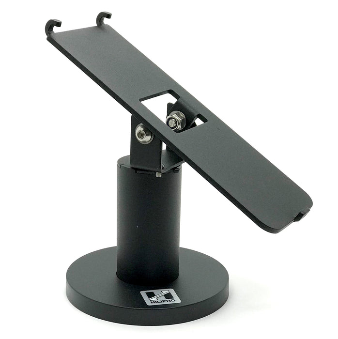 Swivel Stand for Verifone VX520 - Sturdy Metal - 4.7" Tall - Swivel and Tilts - Complete Kit