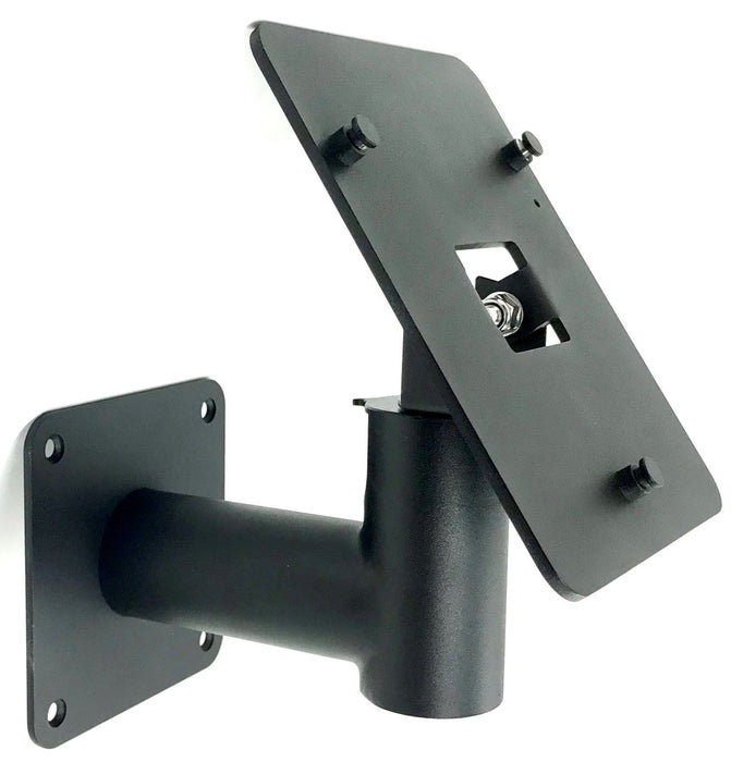 Hilipro Swivel Wall Mount for Ingenico ISC250, Ingenico ISC250 wall mount, durable metal wall mount, VESA compatible wall mount, flexible installation POS mount, cable management wall mount, adjustable terminal mount, Ingenico wall mount with cable management, retractable wall mount for POS, secure Ingenico ISC250 placement, retail POS wall mount, customizable terminal wall mount, interchangeable back plate wall mount, professional POS wall mount, wall mount for Ingenico terminals, Hilipro metal mount