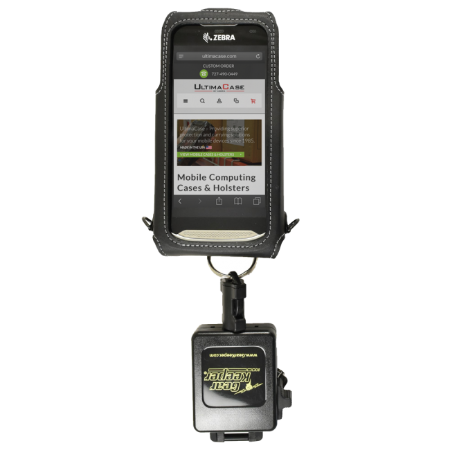 OP Case with 3 D-Rings for Zebra TC51/56 & TC52/57 without Exoskeleton