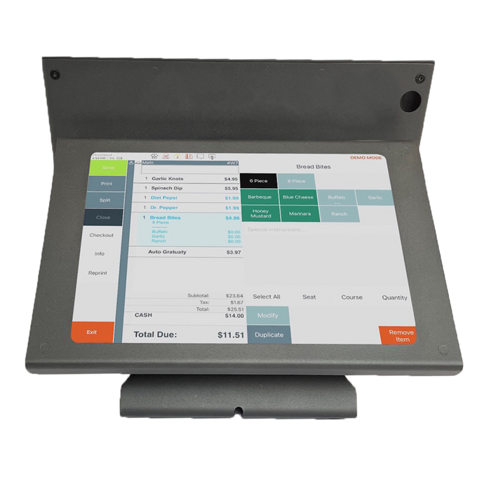 iPad 12.9" Enclosure for Kitchen Display - Vesa Compatible and Compatible with Hilipro iPad POS Stands