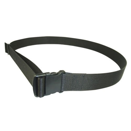Adjustable Heavy Duty Nylon Waist Belt with Keeper - 2" Wide